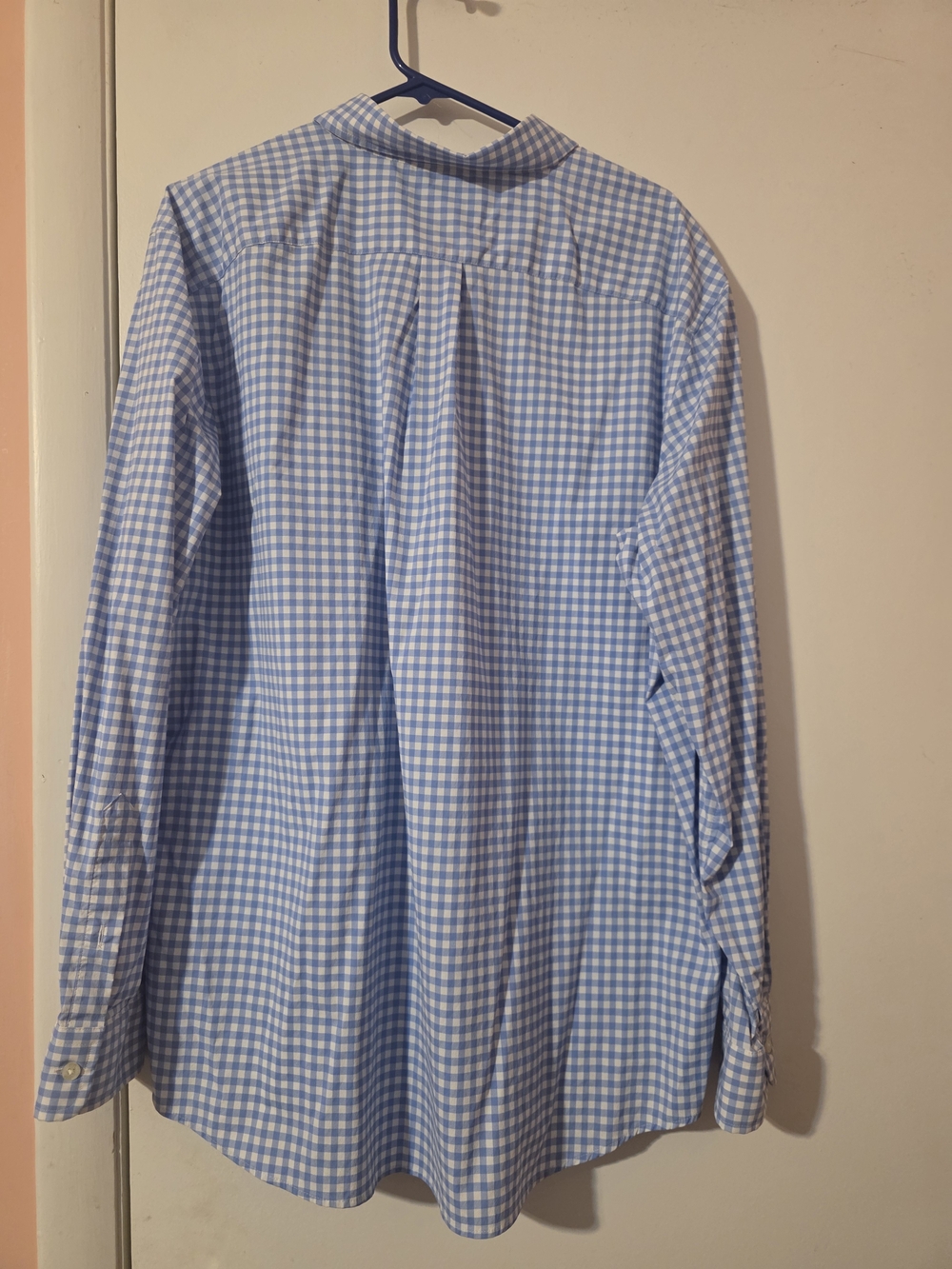 Vineyard Vines Blue and White Gingham Dress Shirt